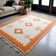 Handknotted Wool Area Rug Tribal
